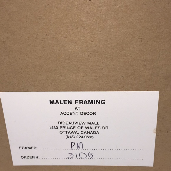 Needlepoint Sunset Cottage Waterfront Landscape Scene Trees Framed Art 26" x 22" - Picture 9 of 11